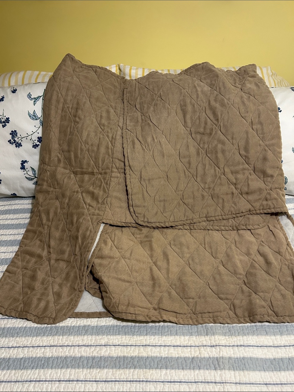 Back seat cover for pets and kids spills, hair, and messes.